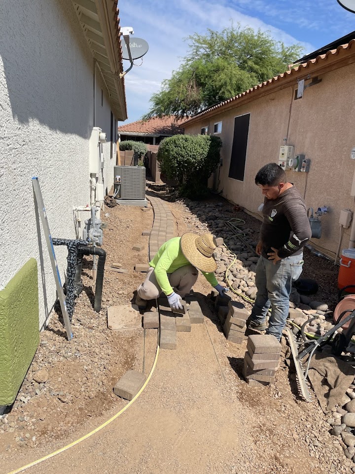 Arizona Sunset Landscaping project